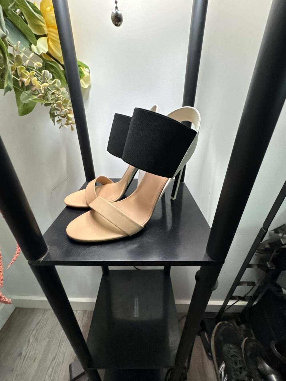 Vince Women's Color-Block Slingback High Heel Sandals Size 9.5